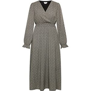 aleva Dam maxiklänning med heltryck 10526504-AL04, svart beige, XXL, maxiklänning med heltäckande tryck, XXL aleva Dam maxiklänning med heltryck 10526504-AL04, svart beige, XXL, maxiklänning med heltäckande tryck, XXL
