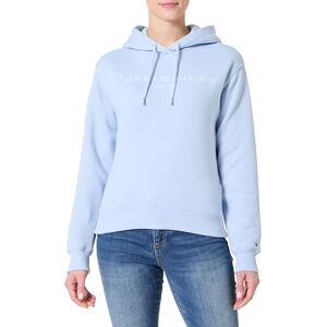 Tommy Hilfiger damlogotyp huvtröja, BLÅ, XL Tommy Hilfiger damlogotyp huvtröja, BLÅ, XL