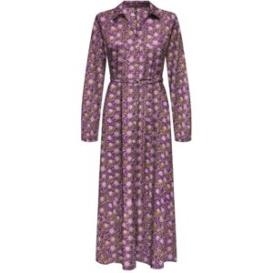 ONLY Onlnova Life Elite L/S Renna Long Dress, amaranth lila, S ONLY Onlnova Life Elite L/S Renna Long Dress, amaranth lila, S
