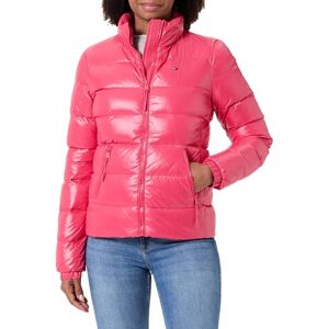 Tommy Jeans TJW SLIM DRICKA MED DRICKEDJA, DW0DW21618, röd, M, Röd (Vintage Cerise), M Tommy Jeans TJW SLIM DRICKA MED DRICKEDJA, DW0DW21618, röd, M, Röd (Vintage Cerise), M