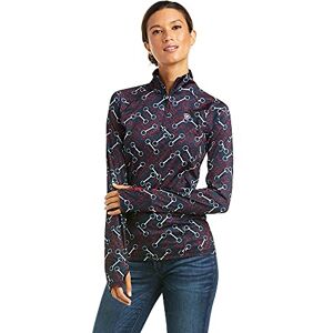 ARIAT Dam Lowell 2.0 1/4 dragkedja långärmad topp – lagtryck, Lagtryck, XL ARIAT Dam Lowell 2.0 1/4 dragkedja långärmad topp – lagtryck, Lagtryck, XL