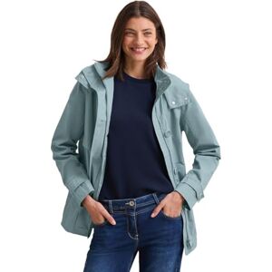 Cecil Midi-trench-jacka för kvinnor, Stark mint, XL Cecil Midi-trench-jacka för kvinnor, Stark mint, XL