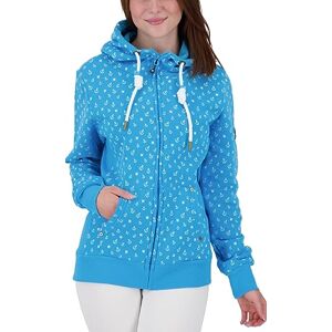Ankerglut Damhuvtröja sweatshirt sweatjacka långärmad tröja #hafen huvtröja, blå, 38 Ankerglut Damhuvtröja sweatshirt sweatjacka långärmad tröja #hafen huvtröja, blå, 38