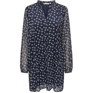 ONLY Onlemilie Life L/S Short Dress Noos Ptm, natthimmel, M ONLY Onlemilie Life L/S Short Dress Noos Ptm, natthimmel, M
