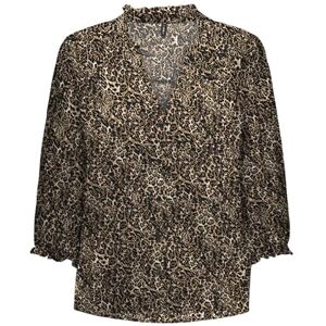 ONLY Onlnova Life Vis 3/4 Rina Top, Sierra, M ONLY Onlnova Life Vis 3/4 Rina Top, Sierra, M