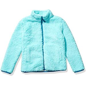 Amazon Essentials flickor Sherpa Fleece Full Zip Jacka, Aqua Blå, Small Amazon Essentials flickor Sherpa Fleece Full Zip Jacka, Aqua Blå, Small
