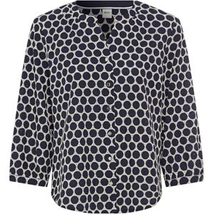 Brax Style Velia blus med broderi, 22 marinblå, 40 Brax Style Velia blus med broderi, 22 marinblå, 40