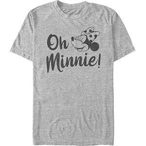 Disney Unisex Mickey-Oh Mimmi ekologisk kortärmad t-shirt, melange grå, M, Melange grå, M Disney Unisex Mickey-Oh Mimmi ekologisk kortärmad t-shirt, melange grå, M, Melange grå, M
