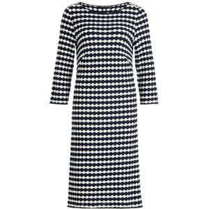 Betty Barclay damklänning, Mörkblå/grädde, 42 Betty Barclay damklänning, Mörkblå/grädde, 42