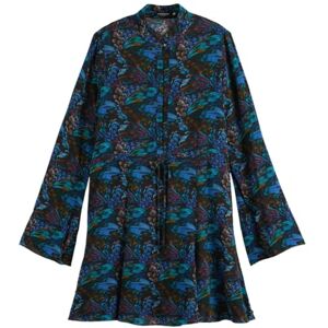 Scotch & Soda tryckt långärmad miniklänning, Fasan U023, 68 Scotch & Soda tryckt långärmad miniklänning, Fasan U023, 68