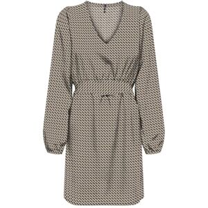 ONLY Onlnova Life Elite L/S SIRI Dress AOP, Chipmunk/Aop: 588 Breaker Geo, XS ONLY Onlnova Life Elite L/S SIRI Dress AOP, Chipmunk/Aop: 588 Breaker Geo, XS