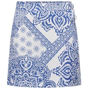 ONLY Onlnova Life Elite Talika Skirt AOP, Mazarine blå, M ONLY Onlnova Life Elite Talika Skirt AOP, Mazarine blå, M