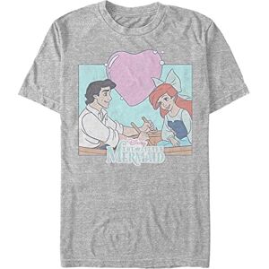 Disney Unisex The Little Mermaid-Eric n Ariel ekologisk kortärmad t-shirt, melange grå, S, Melange grå, S Disney Unisex The Little Mermaid-Eric n Ariel ekologisk kortärmad t-shirt, melange grå, S, Melange grå, S
