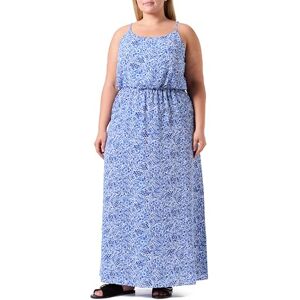 ONLY Onlwinner S/L Maxi Dress Noos Ptm, Vit, 44 ONLY Onlwinner S/L Maxi Dress Noos Ptm, Vit, 44