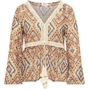EYOTA Damtunika, långärmad, Orange guld, L EYOTA Damtunika, långärmad, Orange guld, L