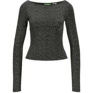 JJXX JACK&JONES JXSIGGA STR Glitter Boatneck LS TOP JRS, SILVER, M JJXX JACK&JONES JXSIGGA STR Glitter Boatneck LS TOP JRS, SILVER, M