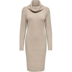 ONLY Onlnellie Ls polotröja klänning av KNT, mocha meringue, M ONLY Onlnellie Ls polotröja klänning av KNT, mocha meringue, M