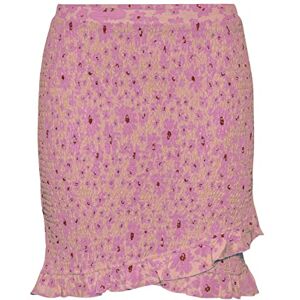 PIECES dam pctaylin hw kjol, Tropisk persika/ap: rosa blomma, M PIECES dam pctaylin hw kjol, Tropisk persika/ap: rosa blomma, M
