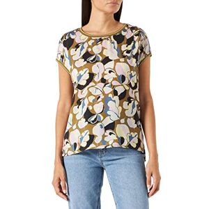 TOM TAILOR Damer T-shirt med tryck 1031005, 28866 Strong Olive, S TOM TAILOR Damer T-shirt med tryck 1031005, 28866 Strong Olive, S