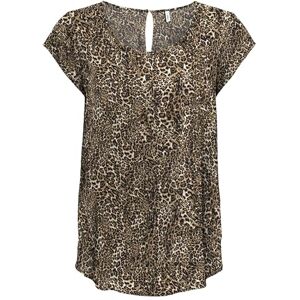 ONLY Onlnova Life Vis S/S Top, Sierra, S ONLY Onlnova Life Vis S/S Top, Sierra, S