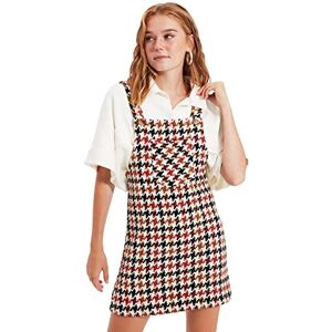 Trendyol Kvinnor Unga Mini A-linje Anpassade vävda klänningar, Ecru, 32 Trendyol Kvinnor Unga Mini A-linje Anpassade vävda klänningar, Ecru, 32