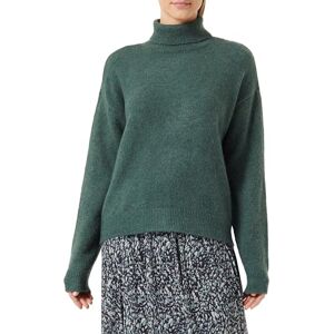 DESIRES GEA tröja med hög hals för kvinnor, Djungelgrön, S DESIRES GEA tröja med hög hals för kvinnor, Djungelgrön, S