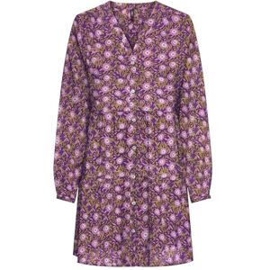 ONLY Onlnova Life Elite L/S Thea Button Dress, amaranth lila, M ONLY Onlnova Life Elite L/S Thea Button Dress, amaranth lila, M
