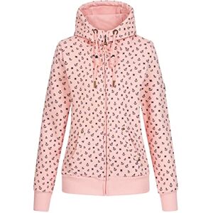 Ankerglut dam huvtröja sweatshirt sweatjacka långärmad tröja #hafen huvtröja, rosa, 40 Ankerglut dam huvtröja sweatshirt sweatjacka långärmad tröja #hafen huvtröja, rosa, 40