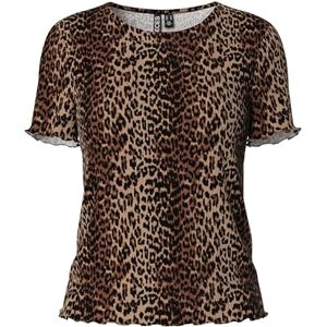 PIECES Pcflora Ss O-Neck Top Bc, svart, M PIECES Pcflora Ss O-Neck Top Bc, svart, M