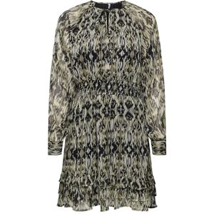 ONLY ONLVIVA Life L/S Layer Dress PTM, Valnöt: etnisk rebel, S ONLY ONLVIVA Life L/S Layer Dress PTM, Valnöt: etnisk rebel, S