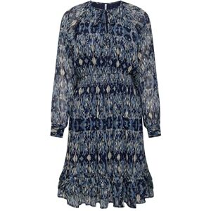 ONLY ONLVIVA Life L/S Layer Dress PTM, För evigt blå/aop: etnisk rebel, S ONLY ONLVIVA Life L/S Layer Dress PTM, För evigt blå/aop: etnisk rebel, S