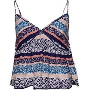 SUPERDRY Vintage Tiered Cami Top W6011561A Linjär Geo Border Print 12 Kvinna, Linear Geo Border Print, 36 SUPERDRY Vintage Tiered Cami Top W6011561A Linjär Geo Border Print 12 Kvinna, Linear Geo Border Print, 36