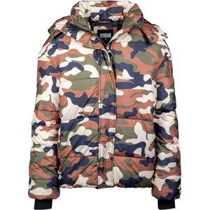 Urban Classics Damdunjacka kamouflage vinterjacka Ladies Boyfriend Camo Puffer jacka, Flerfärgad (Rustica 01456), M Urban Classics Damdunjacka kamouflage vinterjacka Ladies Boyfriend Camo Puffer jacka, Flerfärgad (Rustica 01456), M