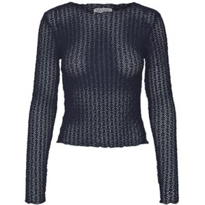 VERO MODA VMSHELBY LS O-hals kort topp VMA NOOS, Seaborne, S VERO MODA VMSHELBY LS O-hals kort topp VMA NOOS, Seaborne, S