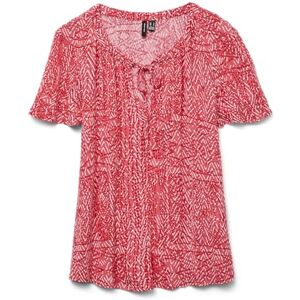 VERO MODA Vmmenny String Ss Top WVN Ga, dubarry, S VERO MODA Vmmenny String Ss Top WVN Ga, dubarry, S