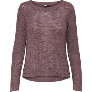 ONLY Onlgeena XO L/S KNT Noos tröja dam, Rosa/brun, S ONLY Onlgeena XO L/S KNT Noos tröja dam, Rosa/brun, S