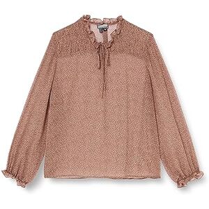 TILDEN damblus, Brun ull vit, XL TILDEN damblus, Brun ull vit, XL