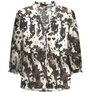 ONLY Onlnova Life Vis 3/4 Rina Top, Choklad lab, M ONLY Onlnova Life Vis 3/4 Rina Top, Choklad lab, M