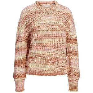 JJXX JACK & JONES Dam JXSIMONE LS CNECK Knit NOOS tröja, Coral Haze/Stripess:/Multi Space Dye, M JJXX JACK & JONES Dam JXSIMONE LS CNECK Knit NOOS tröja, Coral Haze/Stripess:/Multi Space Dye, M