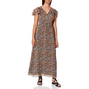 Tommy Jeans dam maxi kort ärm klänning Tommy Jeans dam maxi kort ärm klänning