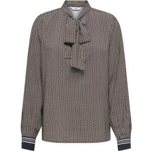 ONLY Onlveda Border L/S Bow Top WVN, svart, XL ONLY Onlveda Border L/S Bow Top WVN, svart, XL