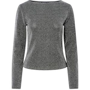 PIECES Pcjina Ls Boatneck Top JRS Pwp Bc, svart, S PIECES Pcjina Ls Boatneck Top JRS Pwp Bc, svart, S