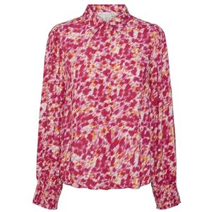 YAS alira Ls Shirt S. Noos, Hallon sorbet/Aop: fuzzy blomma, XL YAS alira Ls Shirt S. Noos, Hallon sorbet/Aop: fuzzy blomma, XL