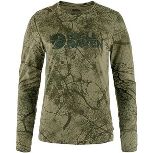 Fjällräven Fjallraven 87136-626 Värmland ull LS W/Värmland ull LS W sweatshirt dam grön camo storlek M Fjällräven Fjallraven 87136-626 Värmland ull LS W/Värmland ull LS W sweatshirt dam grön camo storlek M
