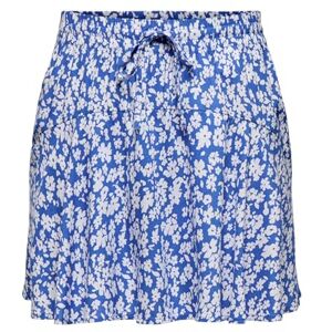 ONLY Unisex Onlnala Life Skort WVN Noos charmig kjol för vår/sommarstil, blå, S ONLY Unisex Onlnala Life Skort WVN Noos charmig kjol för vår/sommarstil, blå, S