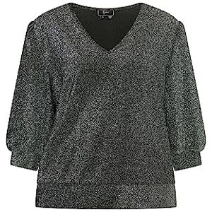 nolie dam glittertröja, silver svart, XS nolie dam glittertröja, silver svart, XS