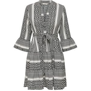 ONLY Onlathena Life 3/4 Short Dress WVN Noos, svart, L ONLY Onlathena Life 3/4 Short Dress WVN Noos, svart, L