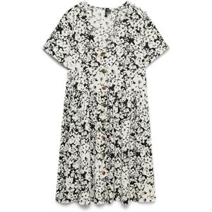 VERO MODA Vmgelina S/S Button Dress JRS Exp VERO MODA Vmgelina S/S Button Dress JRS Exp