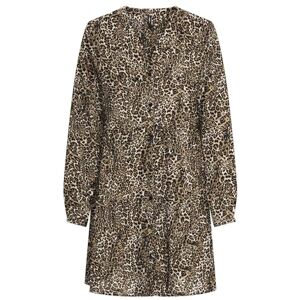 ONLY Onlnova Life Vis L/S Thea Button Dress, Sierra, XS ONLY Onlnova Life Vis L/S Thea Button Dress, Sierra, XS