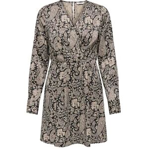 ONLY Onljane Life L/S Jayde Dress WVN, svart, XL ONLY Onljane Life L/S Jayde Dress WVN, svart, XL